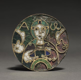 Medallion with the Bust of Christ ("The Cumberland Medallion"), from the Guelph Treasure, late 700s