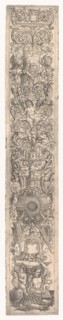 Ornamental Panel: Triton Ridden by a Child, c. 1505-1515. Giovanni Pietro da Birago (Italian,