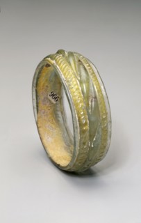 Bracelet, 100-300. Cyprus, 2nd-3rd Century. Glass; diameter: 7.6 cm (3 in.).