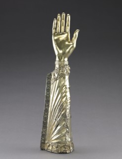 Arm Reliquary of the Apostles, c. 1190. Germany, Lower Saxony, Hildesheim, Romanesque period, late