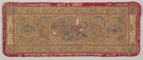Apparel from a Dalmatic, 1500-1550. Italy, first half of the 16th century. Plain-weave linen with