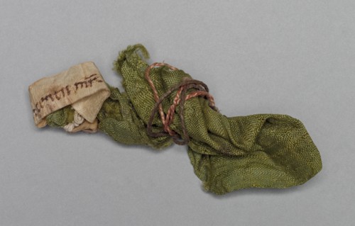Relic of St. Marcian, c. 1045. Germany, Lower Saxony?, Romanesque period, 11th century. Plain weave