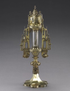 Monstrance with a Relic of Saint Sebastian, 1484. Germany, Lower Saxony, Brunswick, Gothic period,