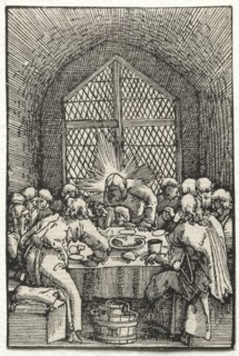 The Fall and Redemption of Man:  The Last Supper, c. 1515. Albrecht Altdorfer (German, c.