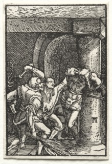 The Fall and Redemption of Man:  Flagellation  of Christ, c. 1515. Albrecht Altdorfer (German, c.