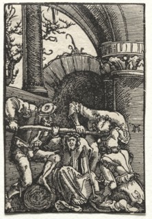 The Fall and Redemption of Man:  Christ Crowned with Thorns, c. 1515. Albrecht Altdorfer (German, c