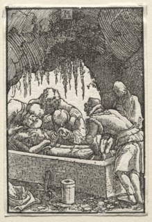 The Fall and Redemption of Man: Burial of Christ, c. 1515. Albrecht Altdorfer (German, c.