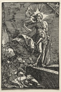 The Fall and Redemption of Man:  The Resurrection, c. 1515. Albrecht Altdorfer (German, c.