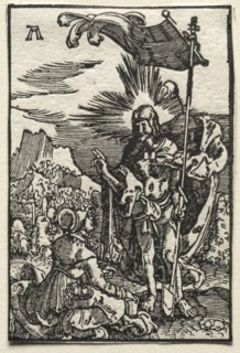 The Fall and Redemption of Man:  Christ Appearing to St. Mary Magdalen, c. 1515. Albrecht Altdorfer