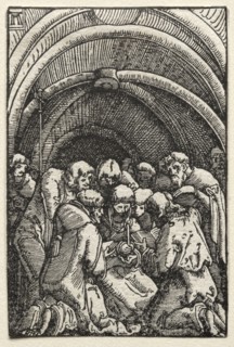 The Fall and Redemption of Man:  The Death of the Virgin, c. 1515. Albrecht Altdorfer (German, c.