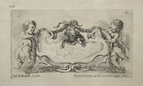 Collection of Various Caprices and New Designs of Cartouches and Ornaments:  No 17. Stefano Della