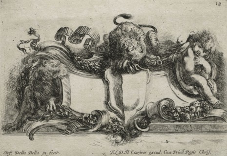 Collection of Various Caprices and New Designs of Cartouches and Ornaments:  No 18. Stefano Della