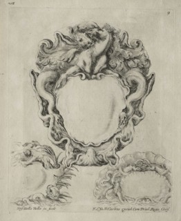 Collection of Various Caprices and New Designs of Cartouches and Ornaments:  No. 9. Stefano Della