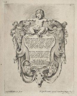 Collection of Various Caprices and New Designs of Cartouches and Ornaments. Stefano Della Bella