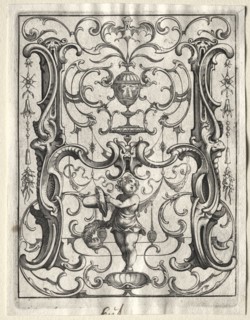 New ABC Booklet:  H, 1627. Lucas Kilian (German, 1579-1637). Engraving