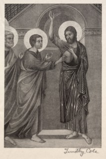 3: Old Italian Masters:  The Incredulity of St. Thomas, 1888-1892. Timothy Cole (American,