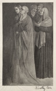 Old Italian Masters:  Group, 1888-1892. Timothy Cole (American, 1852-1931). Wood engraving