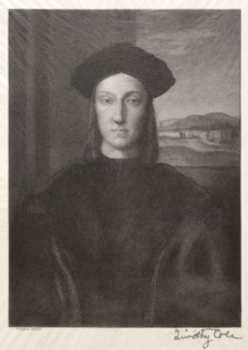 Old Italian Masters:  Guidobaldo di Montefeltro, Duke of Urbino, 1888-1892. Timothy Cole (American,