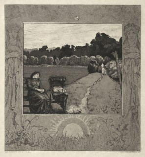 Child, from On Death, Part I, Opus XI (Kind, Vom Tode, Erster Teil, Opus XI), 1889. Max Klinger