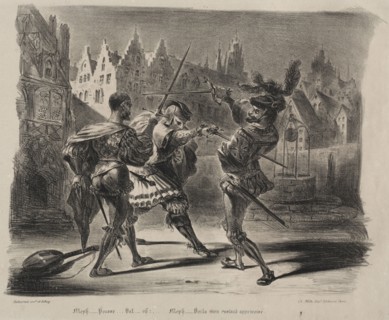 Faust: Tragédie de M. de Goethe, translated into French by Albert Stapfer.: Illustrations for