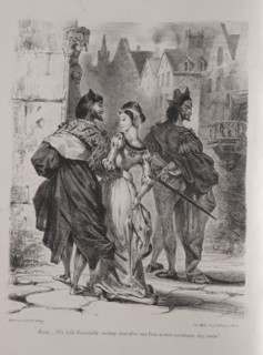 Faust: Tragédie de M. de Goethe, translated into French by Albert Stapfer.: Illustrations for