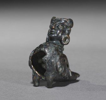 Harpy, 1000s-1100s. Iran, Seljuk Period, 11th-12th Century. Bronze; overall: 6.5 cm (2 9/16 in.).