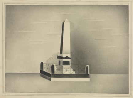 Tomb of Messina. Mary Altha Nims (American, 1817-1907). Pencil;