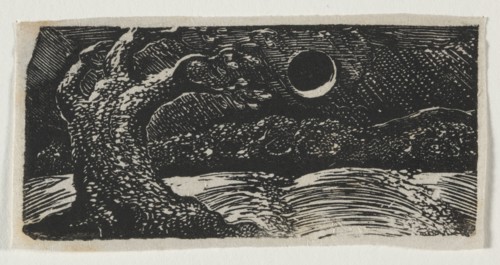 The Pastorals of Virgil, Eclogue I:  The Blasted Tree, 1821. William Blake (British, 1757-1827).