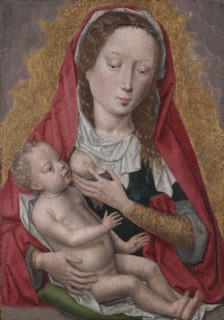 Virgin and Child, c. 1470-1480. Workshop of Hans Memling (Netherlandish, 1494). Oil on wood;