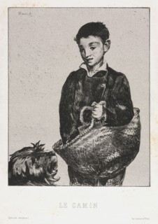 The Urchin. Edouard Manet (French, 1832-1883). Lithograph