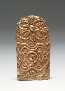 Jewelry, 1800s. Guinea Coast, Ghana, Asante, 19th century. Cast gold, hammered; overall: 6.9 cm (2