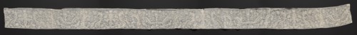 Band, 1700s. France ?, 18th century. Embroidery: linen; overall: 208.3 x 12.7 cm (82 x 5 in.)