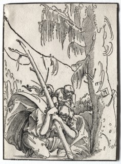 St. Christopher, 1513. Albrecht Altdorfer (German, c. 1480-1538). Woodcut