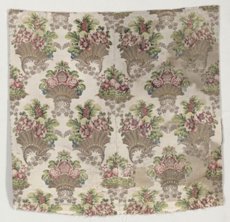 Cover, early 1700s. Italy, early 18th century (period of Louis XIV, 1643-1715). Brocade; silk and