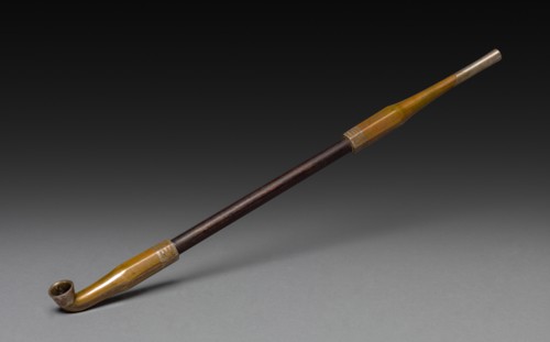 Tobacco Pipe, 18th-19th century. Japan, Edo Period (1615-1868). overall: 18.8 cm (7 3/8 in.).