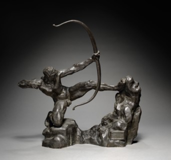 Herakles the Archer, 1908-1909. Emile Antoine Bourdelle (French, 1861-1929). Bronze; overall: 61.6