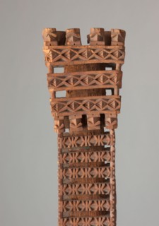 Ceremonial Adze, 1800s. Polynesia, Mangaia, Cook Islands, 19th century. Wood, stone, fiber;
