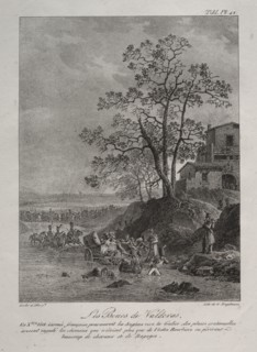 Spanish Campaign:  The Mires of Valderas, Province of Leon. Baron Louis Albert Guillain Bacler