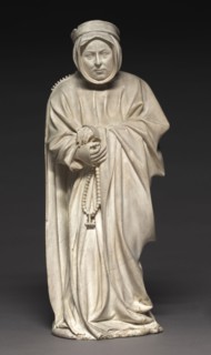 Mourner from the Tomb of Philip the Bold, Duke of Burgundy (1364-1404), 1404-1410. Claus de Werve