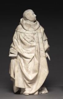 Mourner from the Tomb of John the Fearless and Margaret of Bavaria, 1443-45. Jean de la Huerta