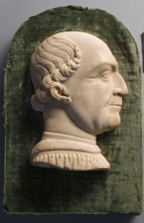 Portrait of Francesco Sforza and Frame, 1450-1499. Italy, Lombardy, 15th century. Marble; head: 28