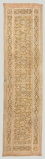 Embroidery, 17th century. Switzerland, 17th century. Embroidery; silk on linen; average: 255.3 x 63