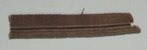 Two Galloon Fragments Mounted Together, late 1000s. Italy, Sicily, end of 11th century. Tablet