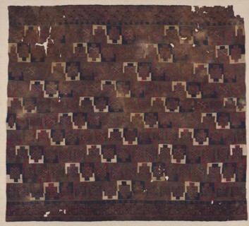 Dress, c. 1100-1532. Peru, South Highlands or South Coast, Chuquibamba style, 12th-16th century.