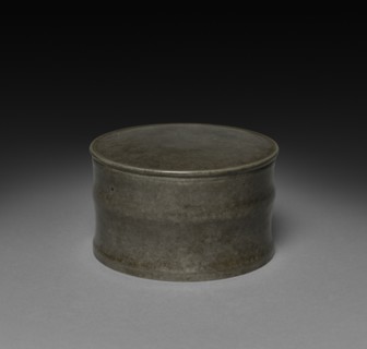 Pewter Jar (lid), 1600s-1800s. Japan, 17th-19th century. Pewter; overall: 21.6 cm (8 1/2 in.).