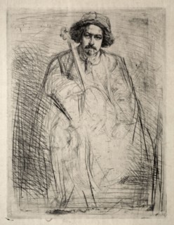 Becquet, 1871. James McNeill Whistler (American, 1834-1903). Etching and drypoint