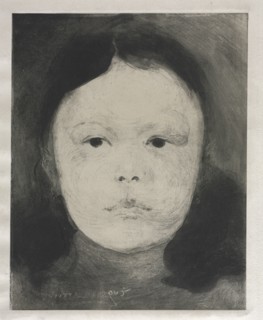 Marguerite Carrière, 1890. Eugène Carrière (French, 1849-1906). Lithograph; sheet: 52.2 x 39.7 cm
