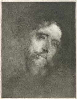 Alphonse Daudet, 1893. Eugène Carrière (French, 1849-1906). Lithograph; sheet: 58.6 x 45.7 cm (23
