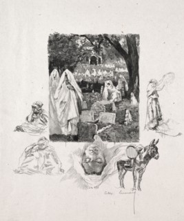 Moroccan Sketches. Alexandre Lunois (French, 1863-1916). Lithograph