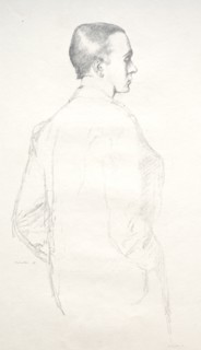 Max Beerbohm, 1898. William Rothenstein (British, 1872-1945). Lithograph